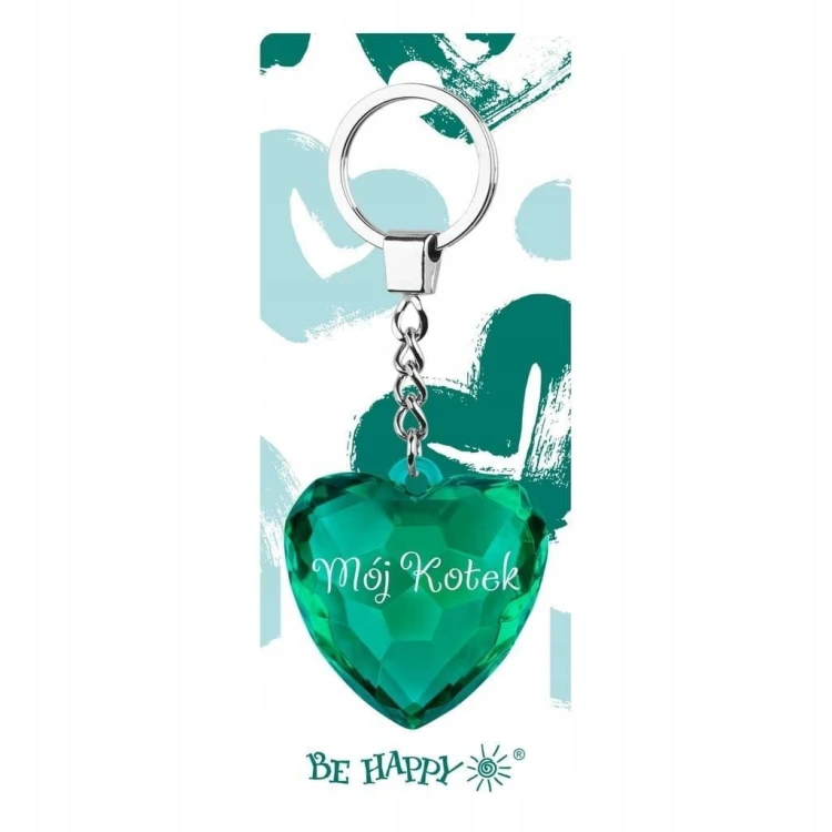 Brelok serce Mój kotek, Be-Happy Gifts