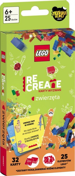 Lego Karty Wyzwań. Zwierzęta, AMEET Studio