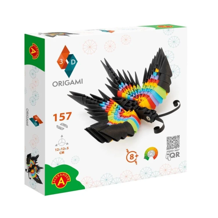 Origami 3D - Motyl ALEX, Alexander