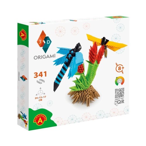 Origami 3D - Ważki ALEX, Alexander