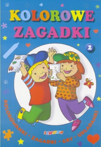 Kolorowe Zagadki 2 LIWONA, praca zbiorowa