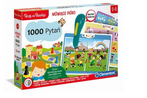 Mówiące Pióro 1000 pytań, Clementoni