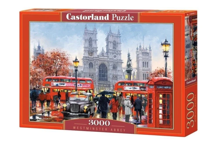 Puzzle 3000 Westminister Abbey CASTOR, Castorland