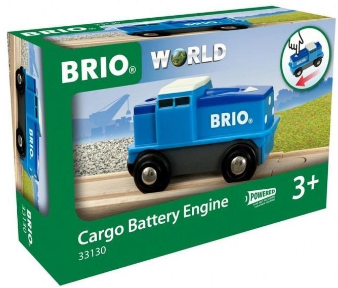 Brio Lokomotywa towarowa na baterie, Ravensburger
