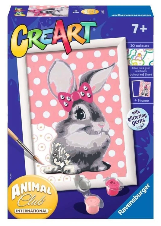 CreArt dla dzieci: Słodki króliczek, Ravensburger
