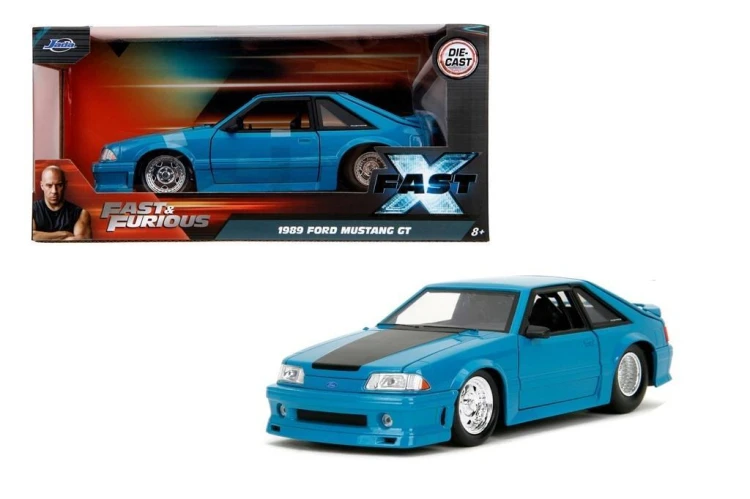Jada F&amp;F 1989 Ford Mustang GT 1:24