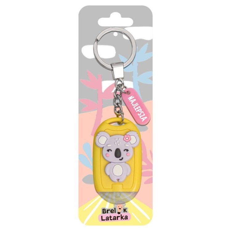 Brelok 3D z latarką - Najlepsza, Be-Happy Gifts
