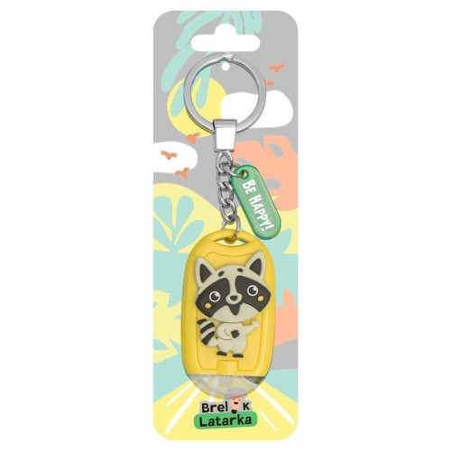 Brelok 3D z latarką - Be Happy!, Be-Happy Gifts