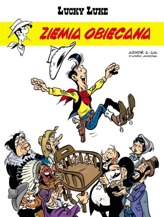 Lucky Luke. T.80. Ziemia obiecana., Jul ., Achd