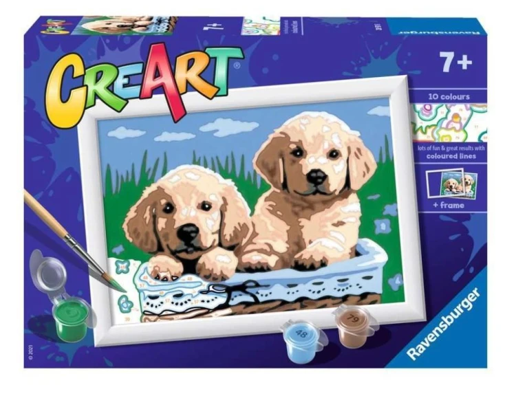CreArt dla dzieci: Szczeniaczki, Ravensburger