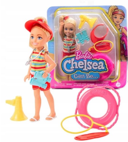 Barbie Chelsea Kariera HKD94, Mattel