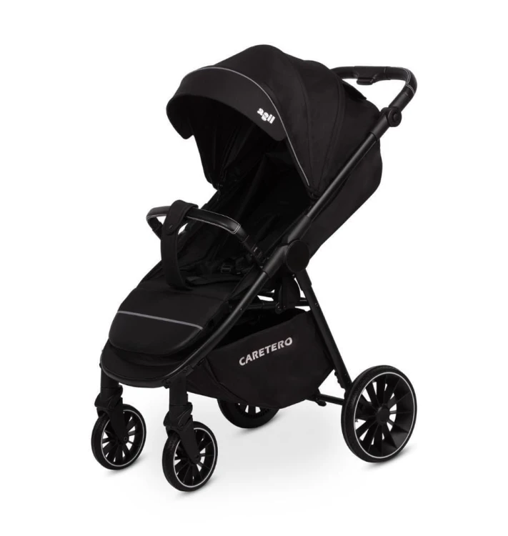 Wózek spacerowy Agil black, Caretero