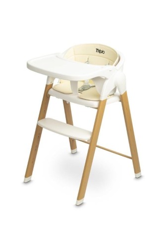 Krzesełko do karmienia Triplo beige, Caretero