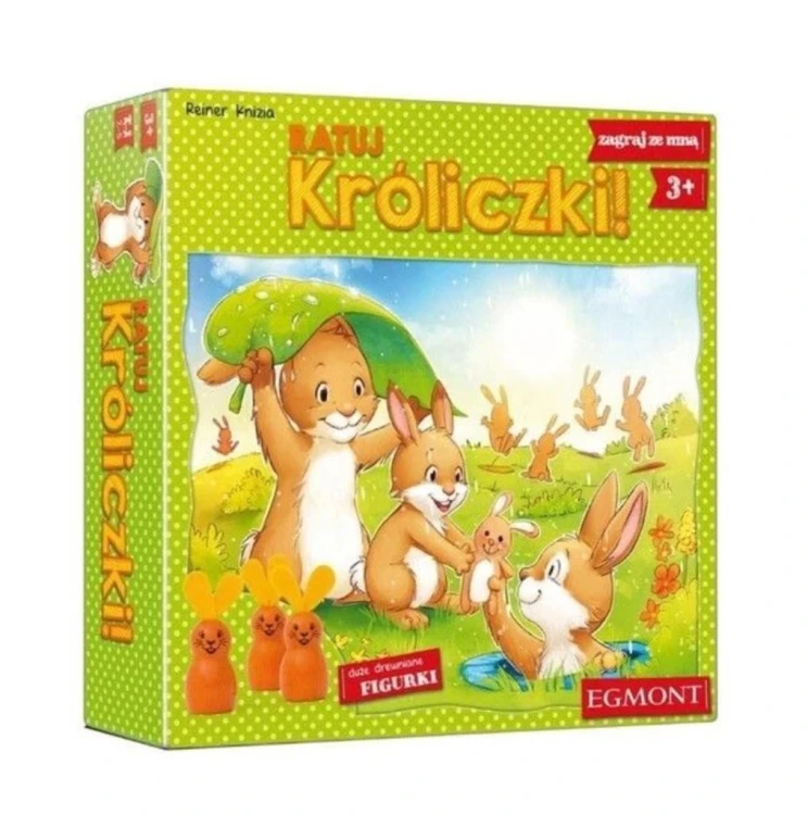 Gra - Zagraj ze mną. Ratuj króliczki, Egmont