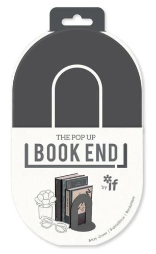 Book End Podpórka pod książki ciemny szary, IF
