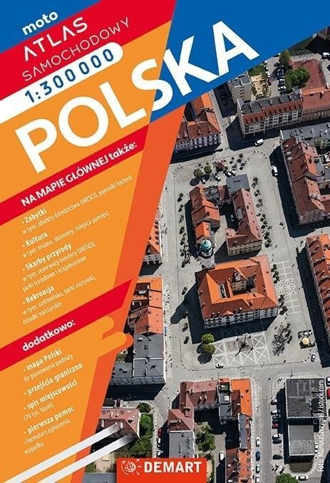 Atlas samochodowy Polski 1:300 000, praca zbiorowa