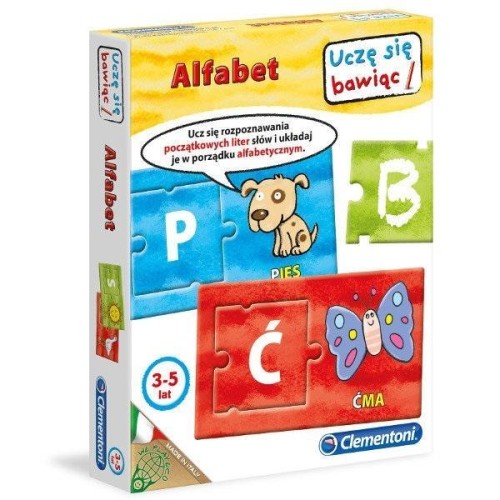 Uczę się bawiąc. Alfabet, Clementoni