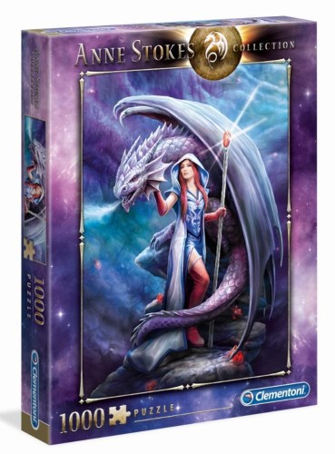 Puzzle 1000 Dragon Mage, Clementoni