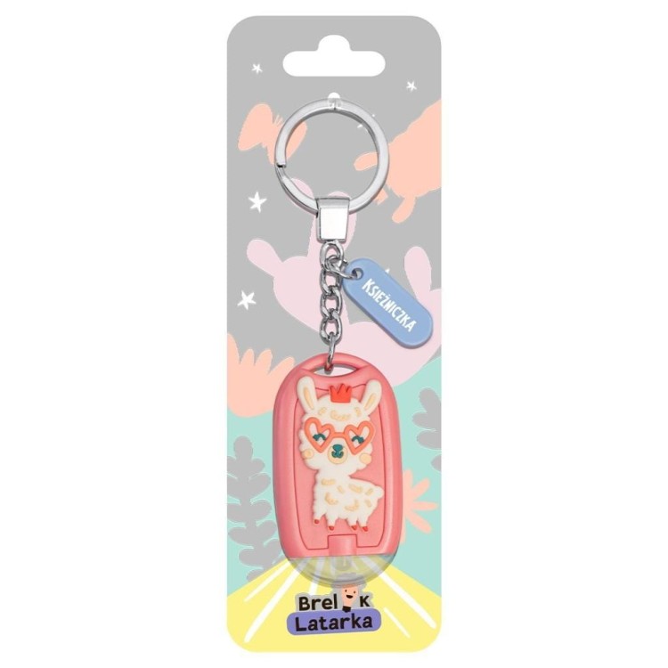 Brelok 3D z latarką - Księżniczka, Be-Happy Gifts