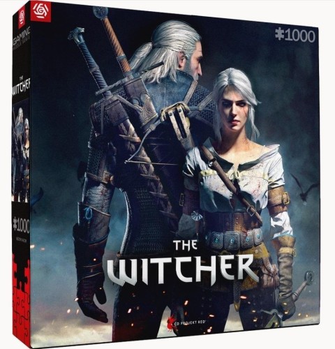 Puzzle 1000 Wiedźmin: Geralt &amp; Ciri