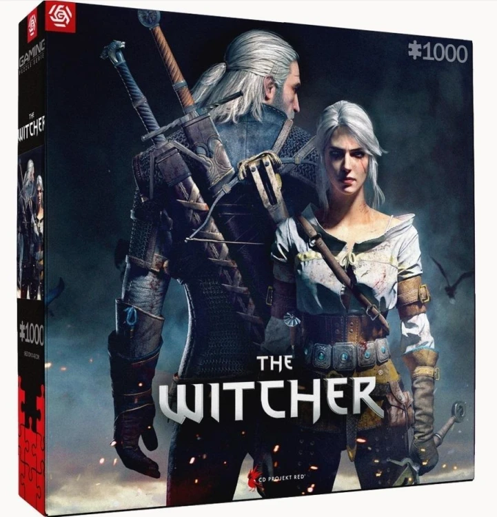 Puzzle 1000 Wiedźmin: Geralt &amp; Ciri