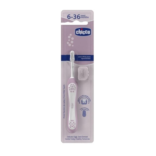 Szczoteczka do zębów lila 6-36m, Chicco