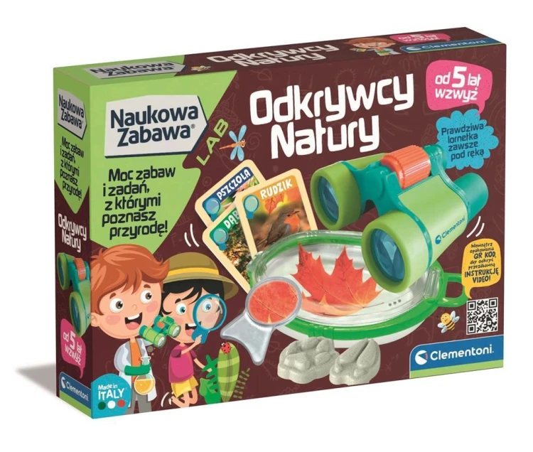 Naukowa zabawa. Odkrywcy natury, Clementoni