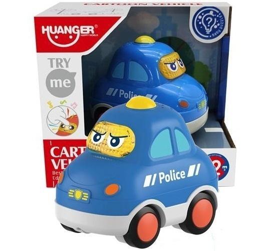 Auto policja ze światłem i dżwiękiem, Merkpol