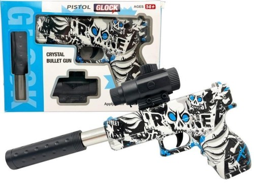 Pistolet na kulki wodne i plastikowe 6mm K702