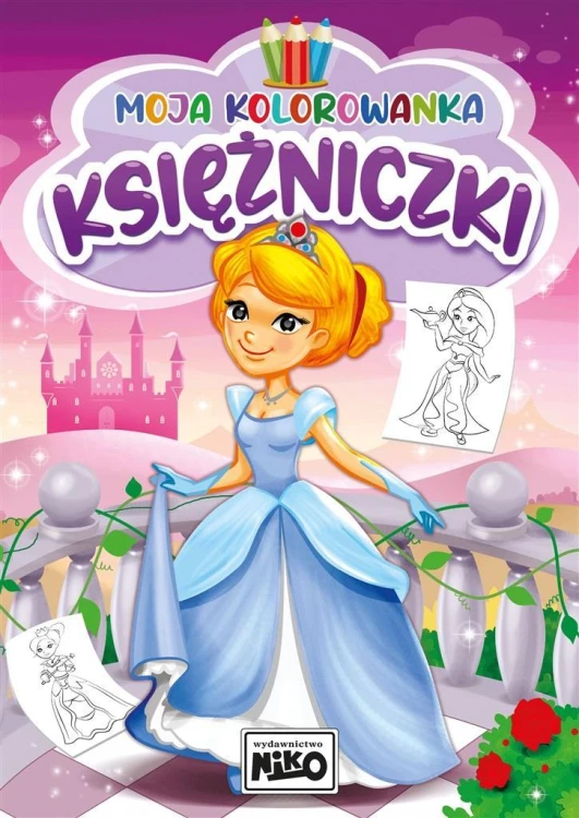 Moja kolorowanka. Księżniczki, Artur Rajch