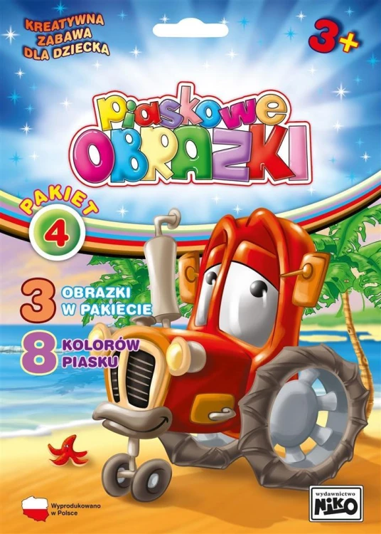 Piaskowe obrazki pakiet 4, praca zbiorowa