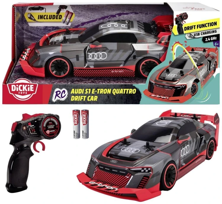 RC Audi S1 E-Tron 30cm, Dickie Toys