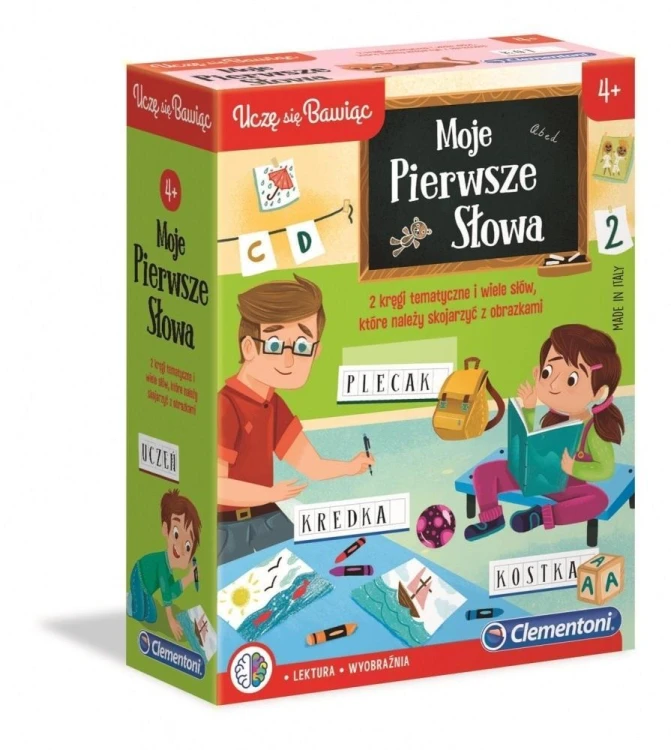 Uczę się bawiąc. Moje pierwsze słowa, Clementoni