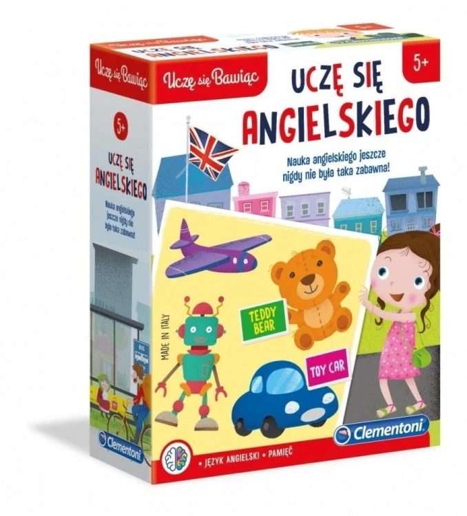 Uczę się bawiąc. Uczę się angielskiego, Clementoni
