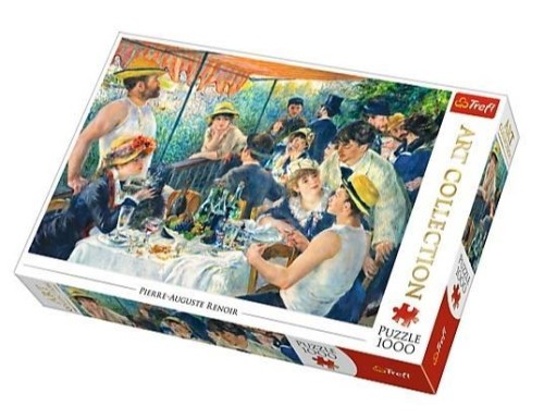 Puzzle 1000 Śniadanie wioślarzy TREF, Trefl