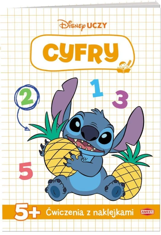 Disney Uczy. Cyfry. Stitch, praca zbiorowa