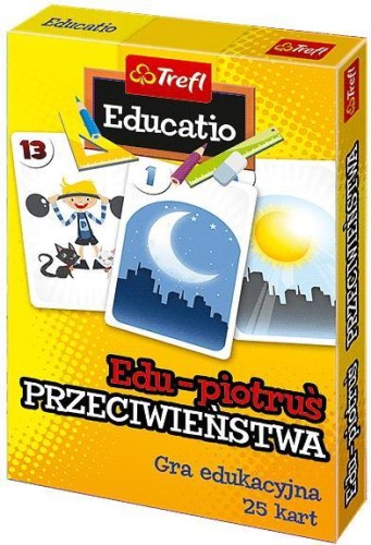 Karty Edu Piotruś - Przeciwieństwa TREFL, Muduko