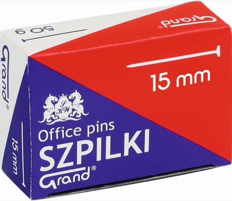 Szpilki krótkie 15 mm 50g GRAND, Grand
