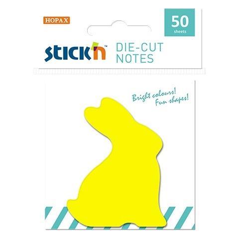 Notes samoprzylepny Królik, Stickn