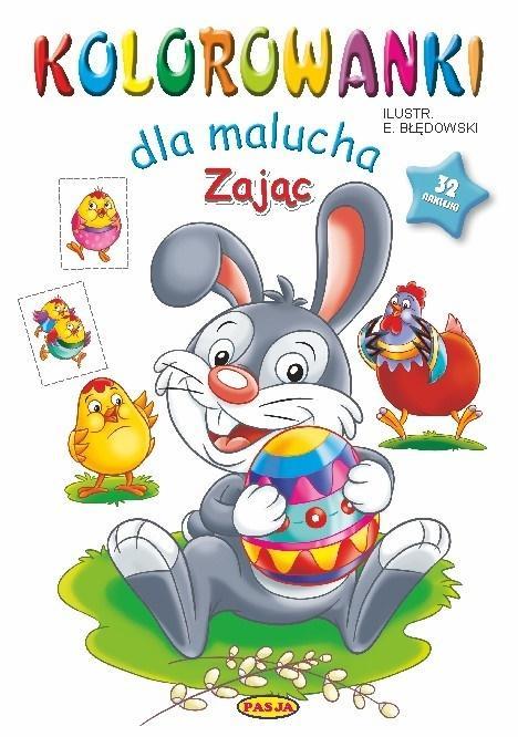 Kolorowanki dla malucha. Zając, Błędowski, Ernest