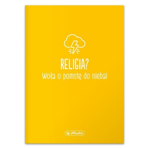 Zeszyt A5/60K kratka Religia (5szt), HERLITZ