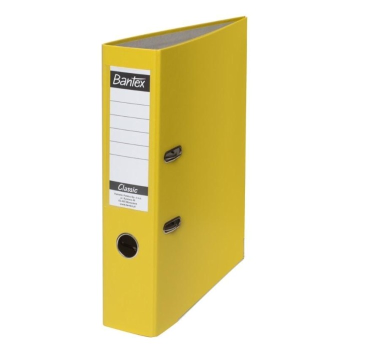 Segregator A4 Budget 5cm żółty, Bantex