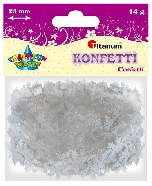 Konfetti płatki śniegu 14g, Titanum