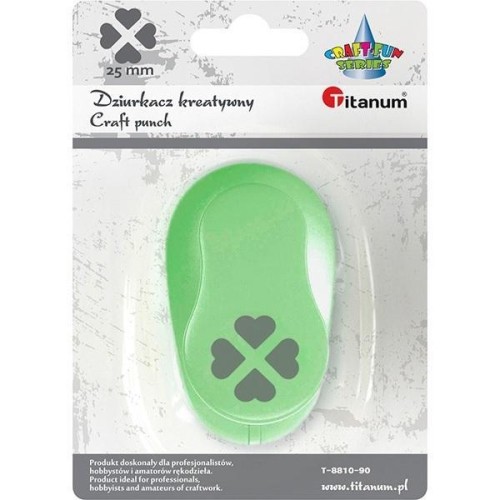 Dziurkacz z motywem Serca 25mm, Titanum