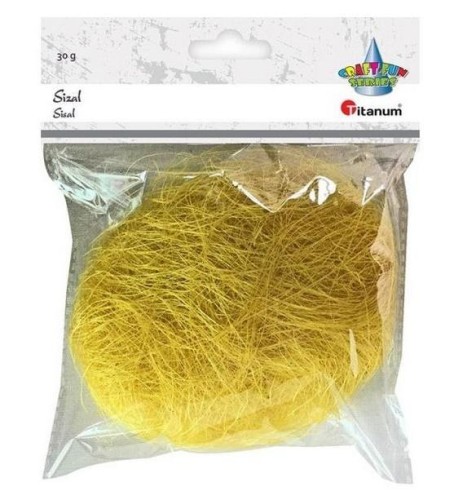 Sizal 30g żółty, Titanum