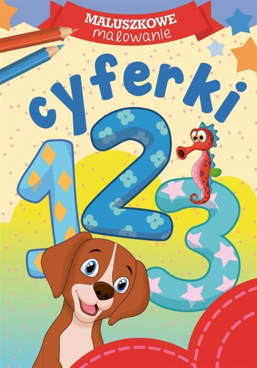 Maluszkowe malowanie. Cyferki, Wydawnictwo Skrzat