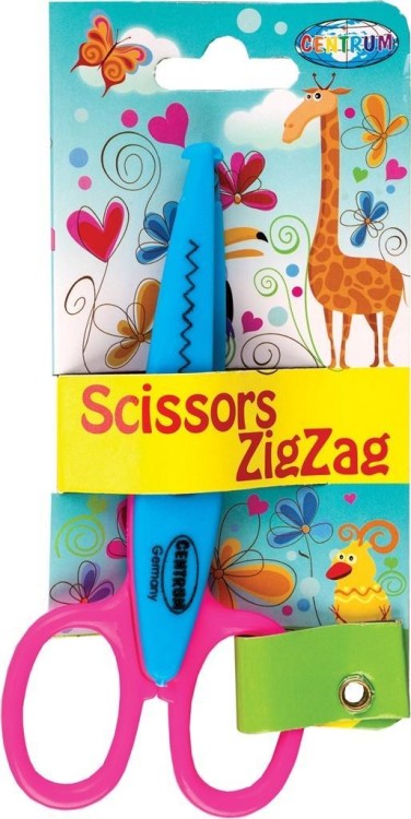 Nożyczki dla dzieci Zig Zag 135mm CENTRUM, Centrum