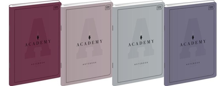 Zeszyt A5/60K linia Academy (10szt), INTERDRUK