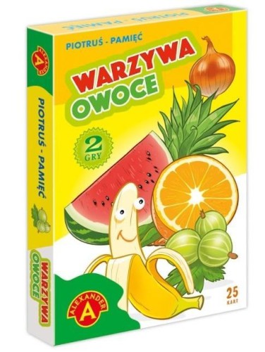 Piotruś i pamięć Warzywa i owoce ALEX, Alexander