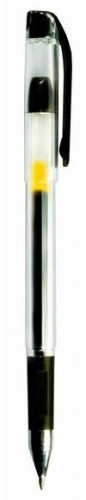 Długopis żelowy 0.7 mm czarny (12szt.) KZ107-V